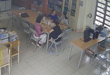 Let's watch the teacher dipping shoeplay in her office 17