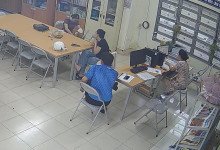 Let's watch the teacher dipping shoeplay in her office 20