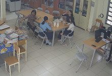 Let's watch the teacher dipping shoeplay in her office 35