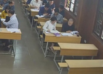 The leftside lady in  sandals the rightside lady in heels