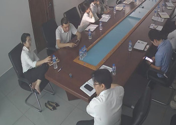 They are having a meeting 9/9