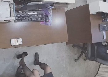 Get more closer to her dangling shoeplay black nylon feet 7