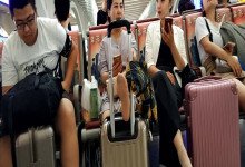 It's a great opportunity to watch lady's feet as her buying shoes 38