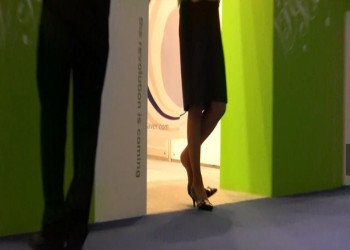 White nylon feet shoeplay VS black nylon feet shoeplay 2