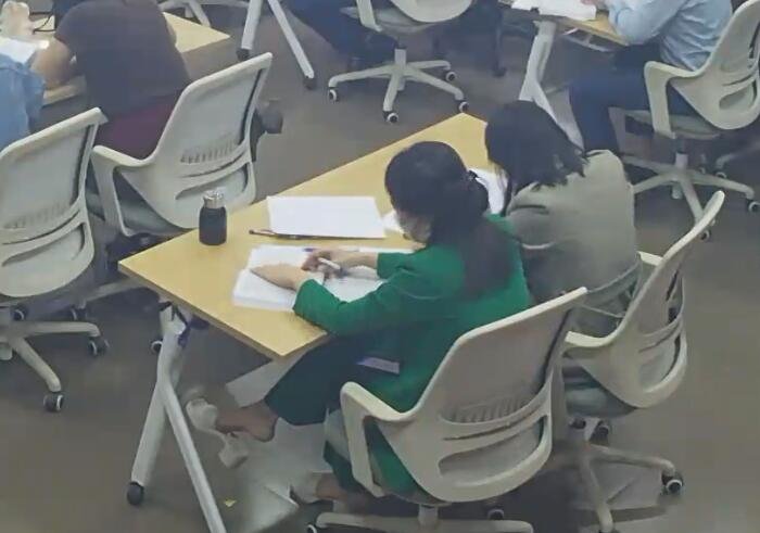 I wish she in nylon next time 35