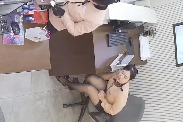 Get more closer to her dangling shoeplay feet 18