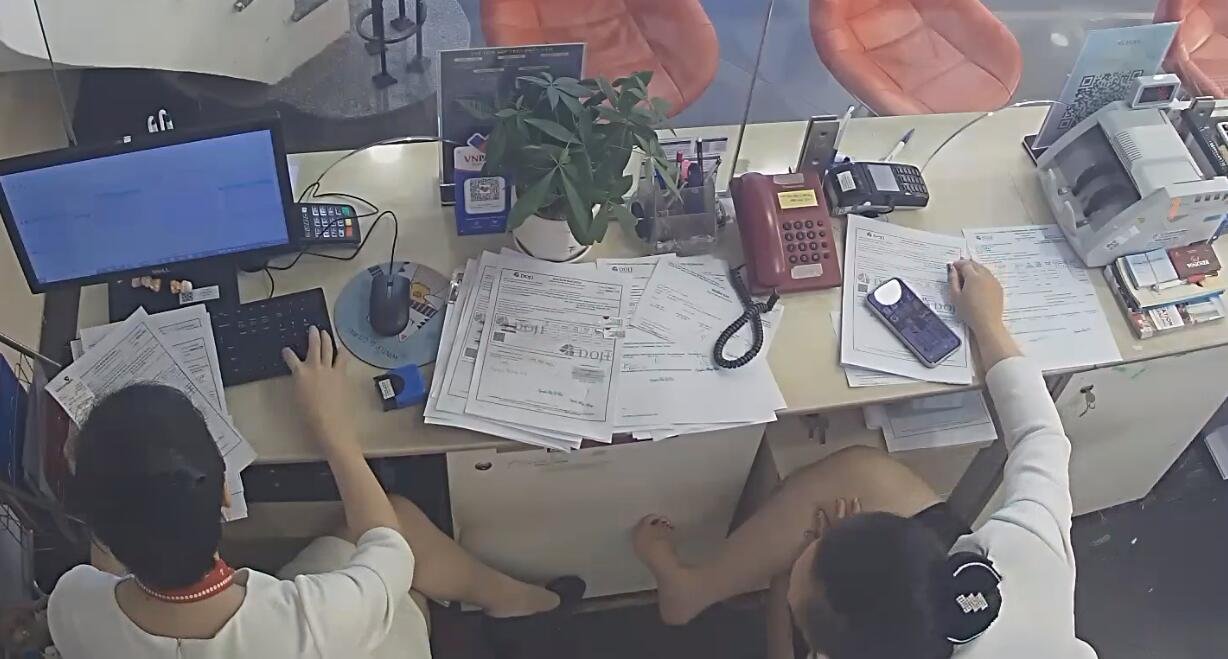 The jewelry store hostess in white dress dipping shoeplay 17