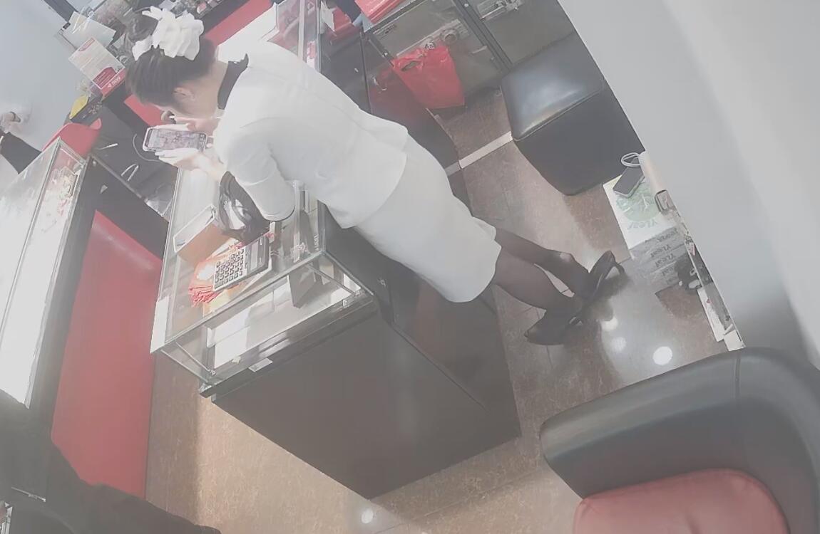 She is the most likes to shoeplay whether standing or sitting down 14