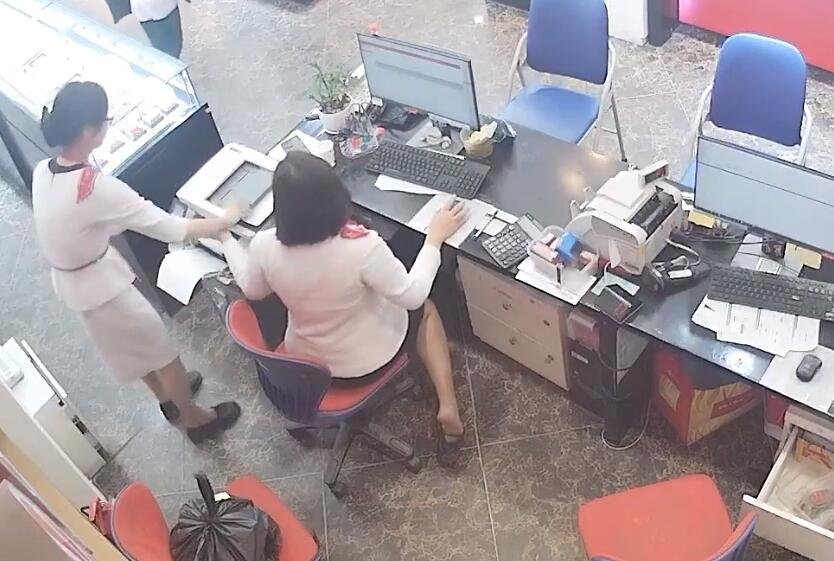 One of them was in black stockings 2